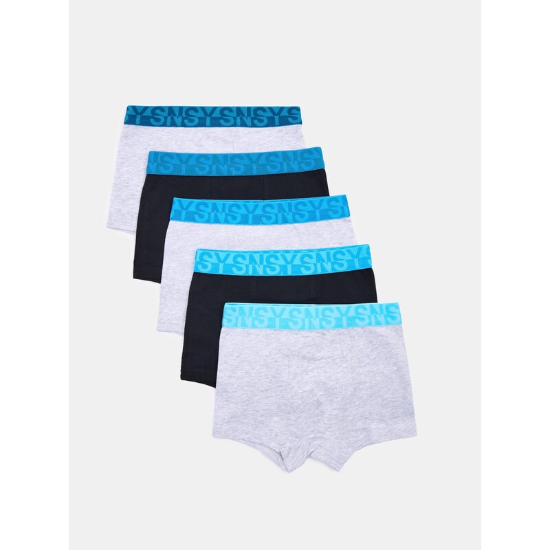 Sinsay - Bavlněné boxerky, 5 balení - vícebarevná