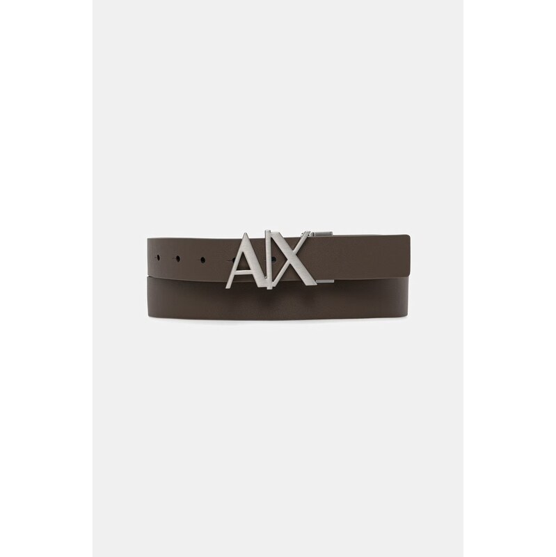 Armani Exchange oboustranný pásek pánský kožený