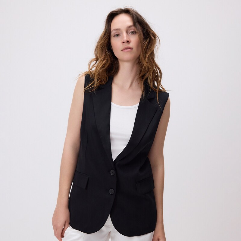 Reserved - LADIES` VEST - černý 114715493