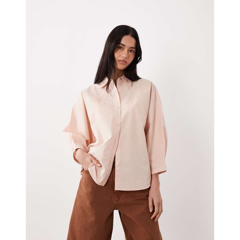 BOSS Orange belenta relaxed-fit blouse with kimono sleeves in