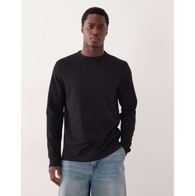 ASOS DESIGN breatheMAX heavyweight regular fit long sleeve t