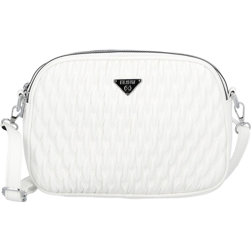 Dámská crossbody kabelka bílá - Firenze Galisia bílá 115084069