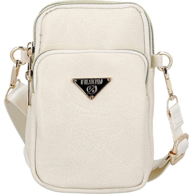 Dámská crossbody kabelka krémová - Firenze Faria krémová