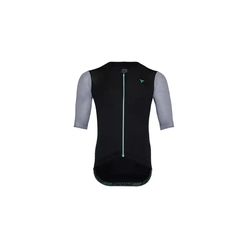 Silvini Auronzo pánský dres krátký rukáv Black/Ocean vel. M 114969701