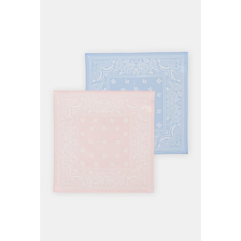 HUGO malý šátek dámský bavlněný 2Bandana_pack 114971941