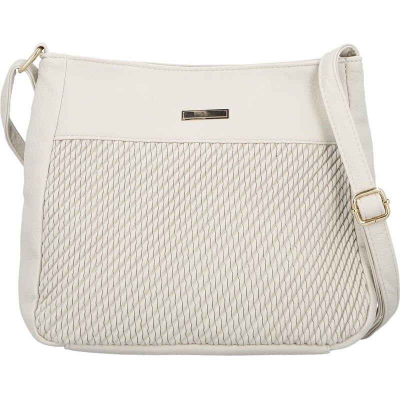 Dámská crossbody kabelka krémová - Firenze Mayra krémová