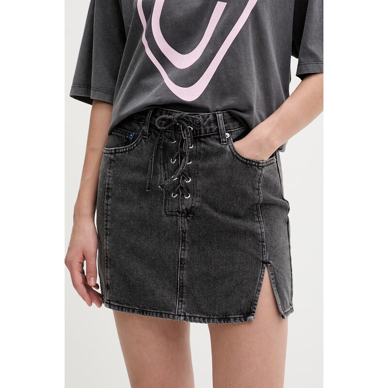 Karl Lagerfeld Jeans sukně džínová 114970379