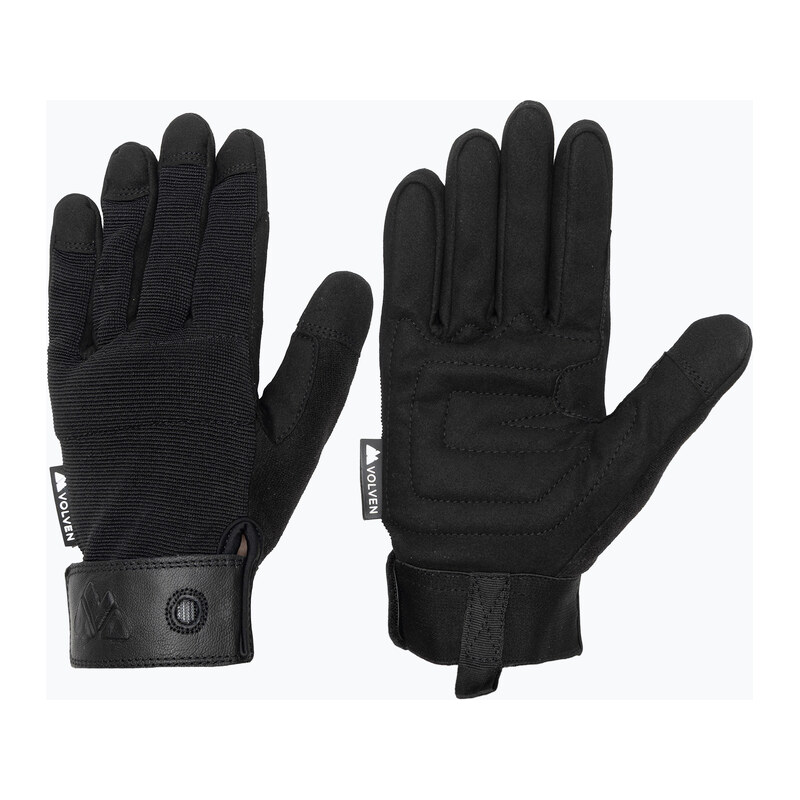 Lezecké rukavice Volven Ferrata black
