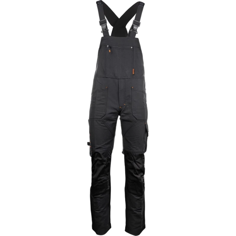 BENNON EREBOS BIBPANTS - Montérky laclem strečové - Černé 89403073