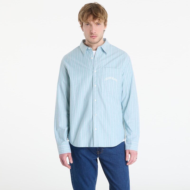Košile Calvin Klein Jeans Ls Yd Stripe Washed Oxford Easy Shirt