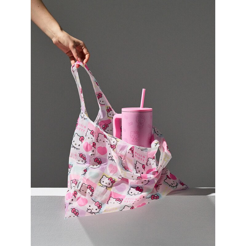 Sinsay - Nákupní taška Hello Kitty - růžová 114973816
