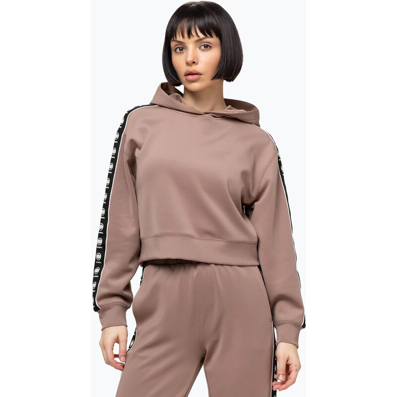 Dámská mikina Pitbull Verona Hooded Oversize chocolate mousse