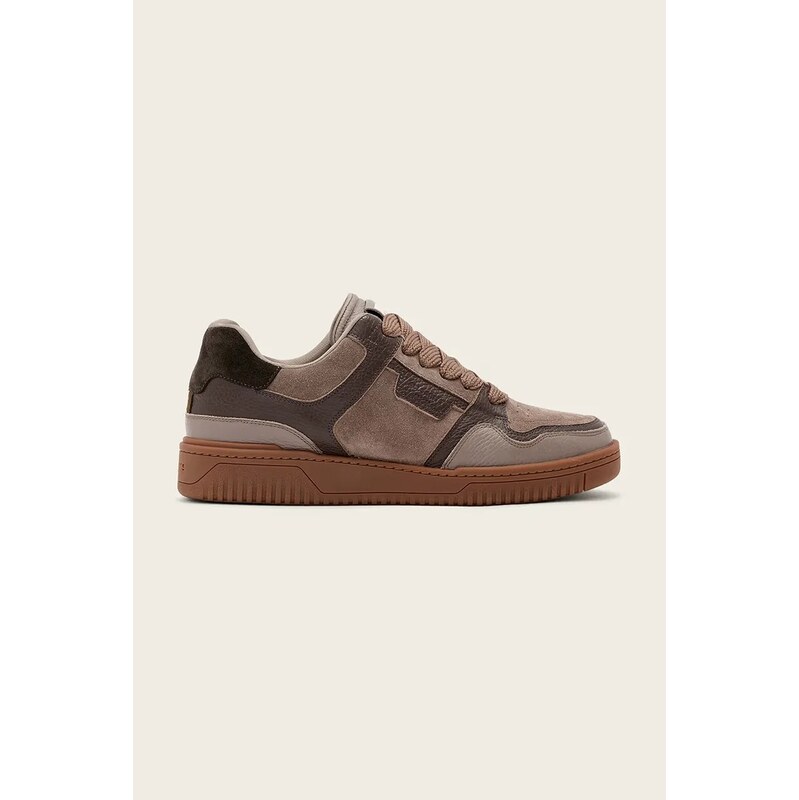 AllSaints Regan Plus Low Top sneakers boty pánské kožené