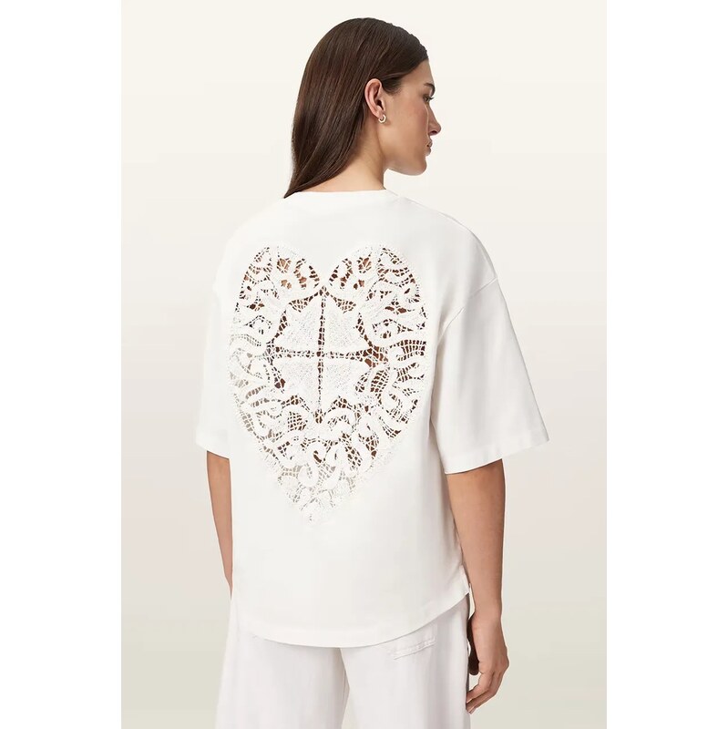 AllSaints oversize tričko dámské bavlněné ESME 114974388