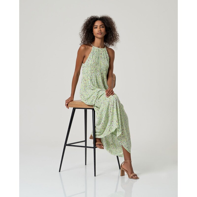 Surkana 526KILA721 Dámské šaty 65 powdery green