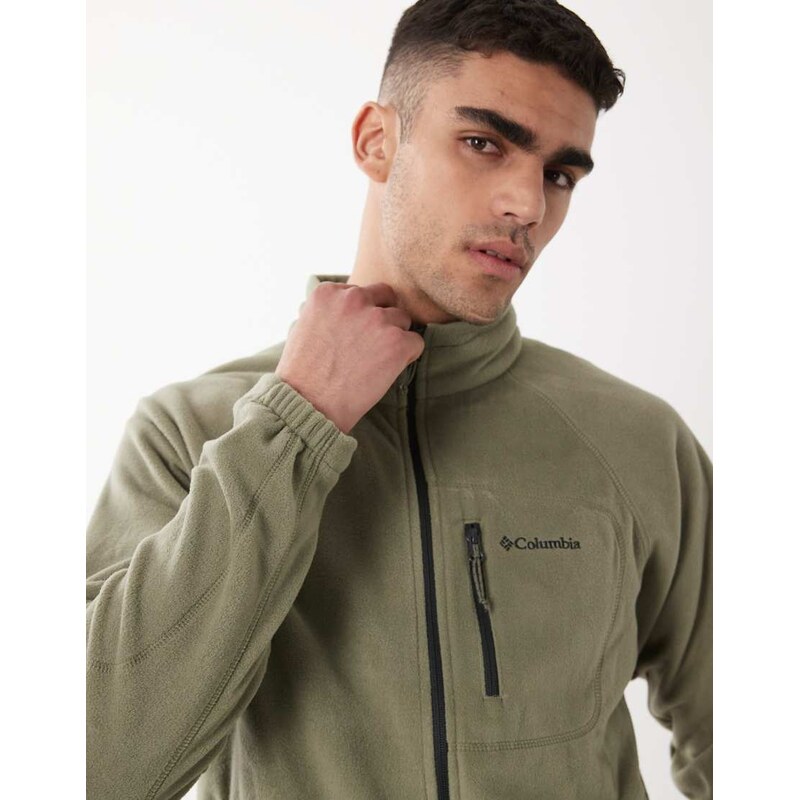 Columbia Fast Trek II full zip fleece in green