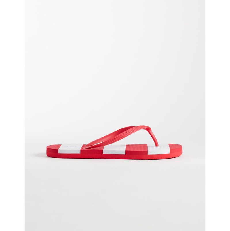 ONLY flip flops in red stripe 115521937
