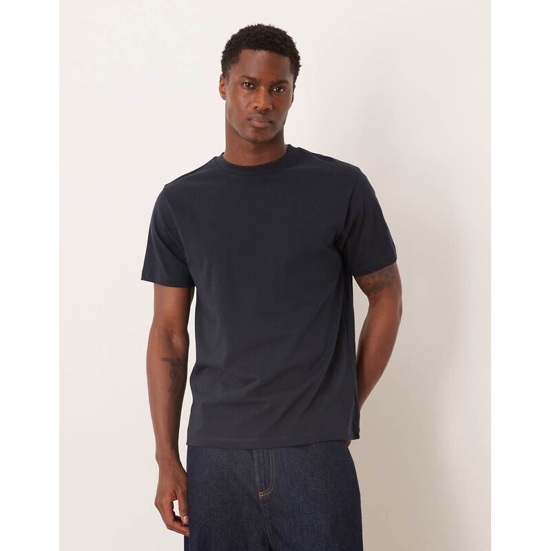 ASOS DESIGN Essentials regular fit t-shirt in navy