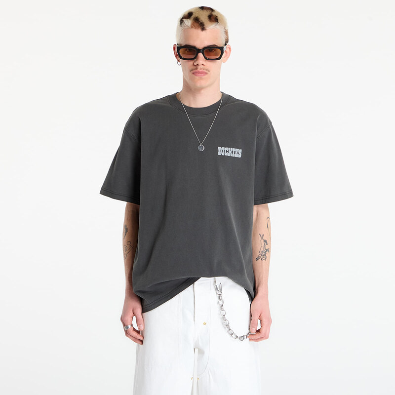 Tričko Dickies Buchtell Short Sleeve Tee Black L