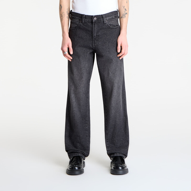 Džíny Dickies 954 Relaxed Straight Work Jeans Black Washed W36