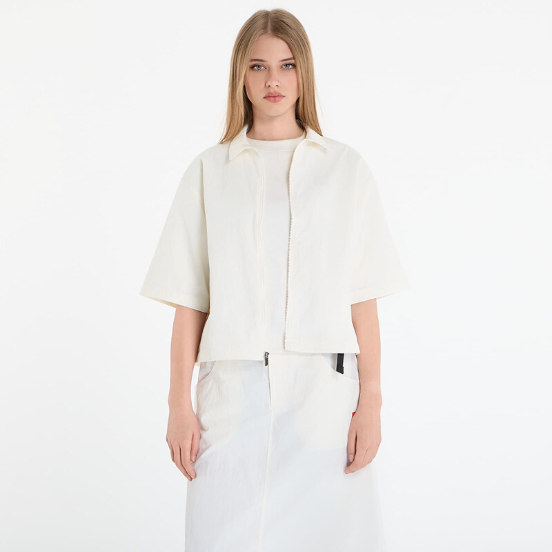 Košile The North Face Redbox Nylon S/S Shirt White Dune L