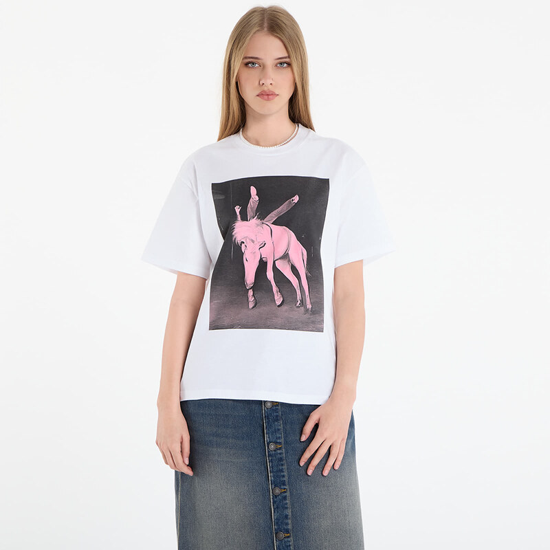 Tričko Carhartt WIP W S/S Sean Hamilton T-Shirt White XS