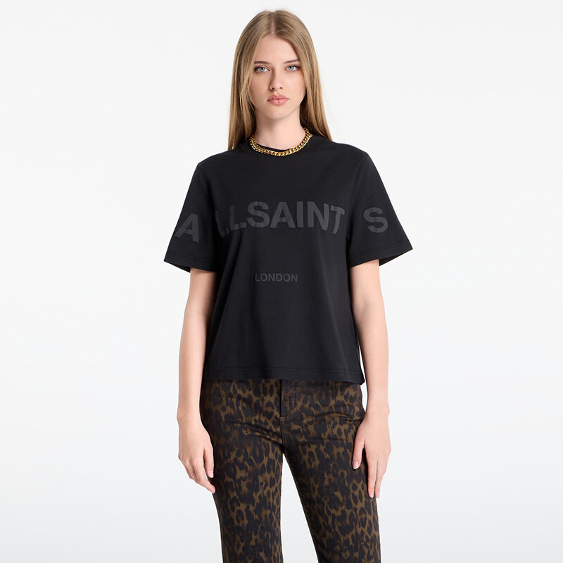 Tričko AllSaints Lisa Biggy Tee Black XS 114976707