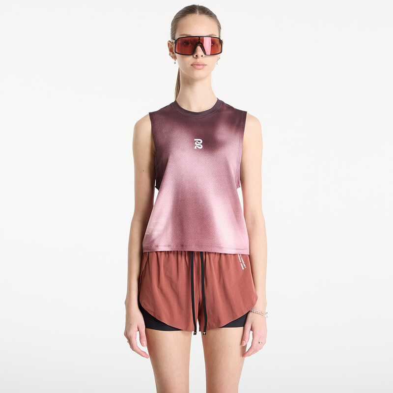 Tílko BANDIT Womens Micromesh Run Tank Flow State Mahogany Multi