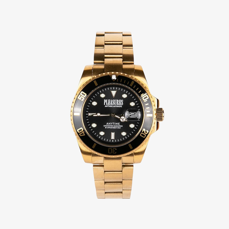 Hodinky PLEASURES Anytime Watch Gold/Black Gold/ Black Universal