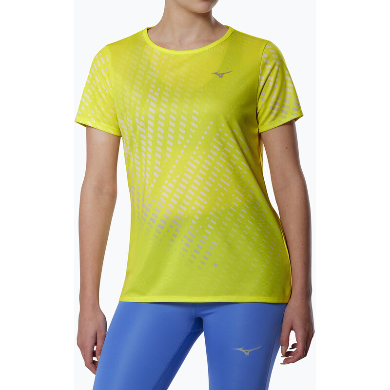 Dámské běžecké tričko Mizuno Core Graphic Tee lightning yellow