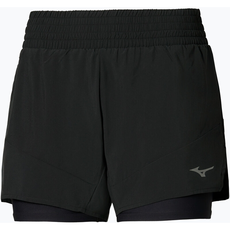 Dámské běžecké šortky Mizuno Active 2in1 4.5 black