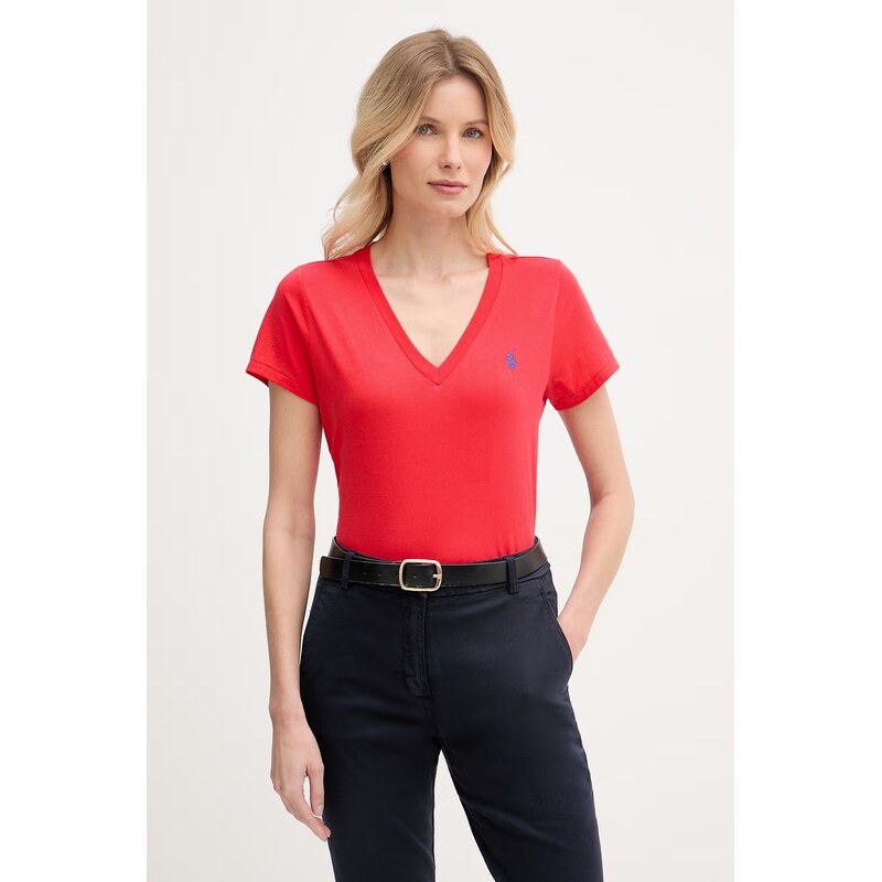 Polo Ralph Lauren basic tričko dámské bavlněné 114940207