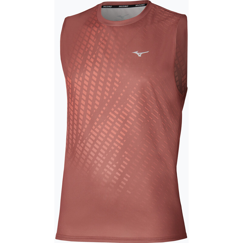 Pánské běžecké tričko Mizuno Core Graphic Sleeveless copper