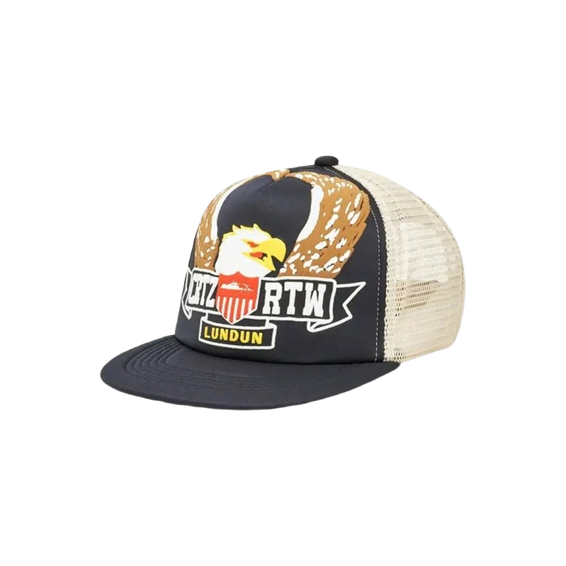 Corteiz Dipset Trucker Hat Black