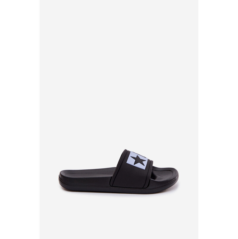 Big Star Shoes Dětské pantofle Big Star TT374A003 Černomodré 114977876