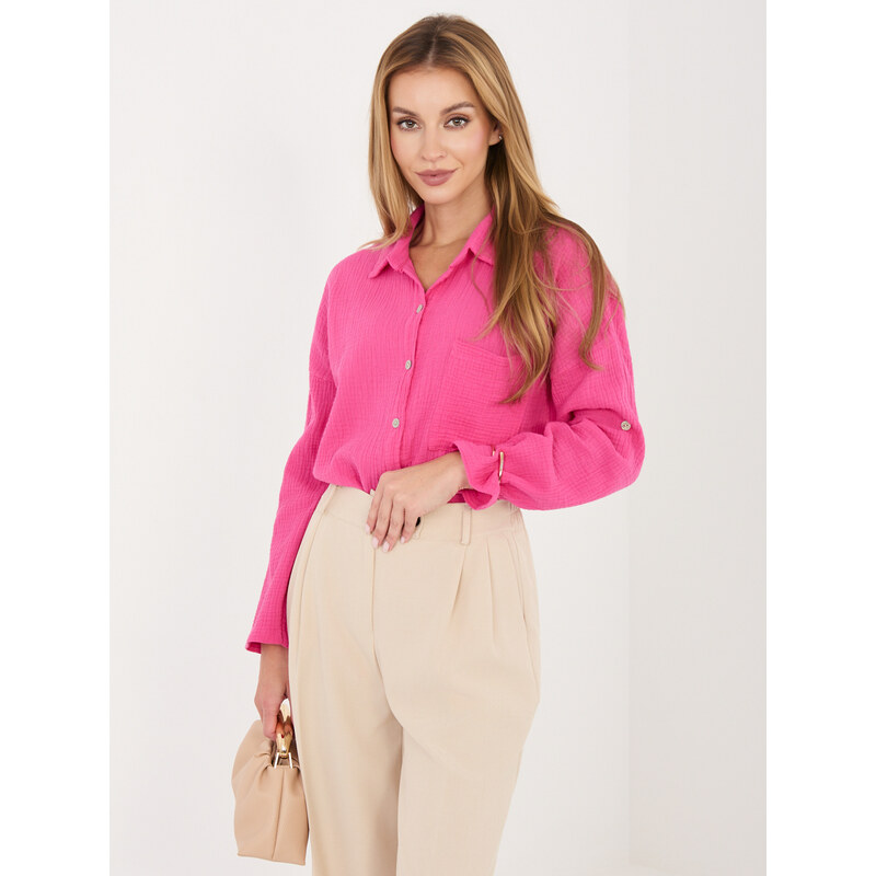 FPrice MI košile KS 2337.18 fuchsiová