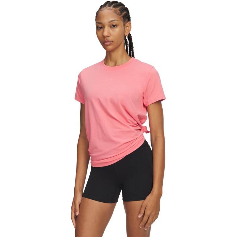 Under Armour Rival Core SS Bittersweet Pink / / Bittersweet Pink