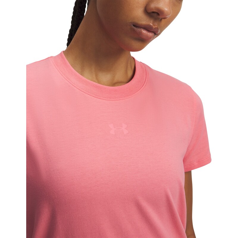 Under Armour Rival Core SS Bittersweet Pink / / Bittersweet Pink