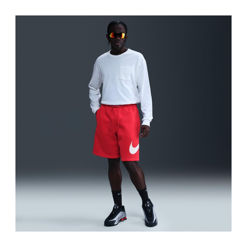 Nike M Club Fleece Shorts UNIVERSITY RED