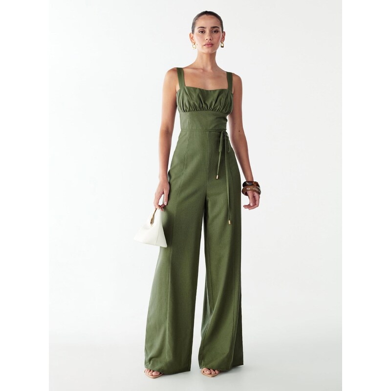 BWLDR Overal Orchid zelená