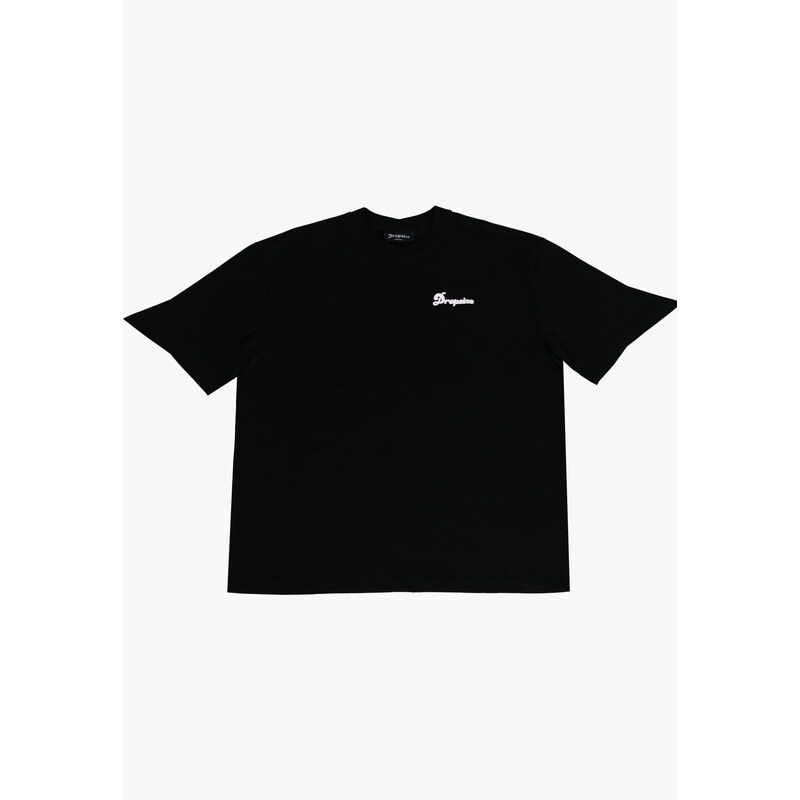 Dropsize Tričko Hustle Hard černá / bílá