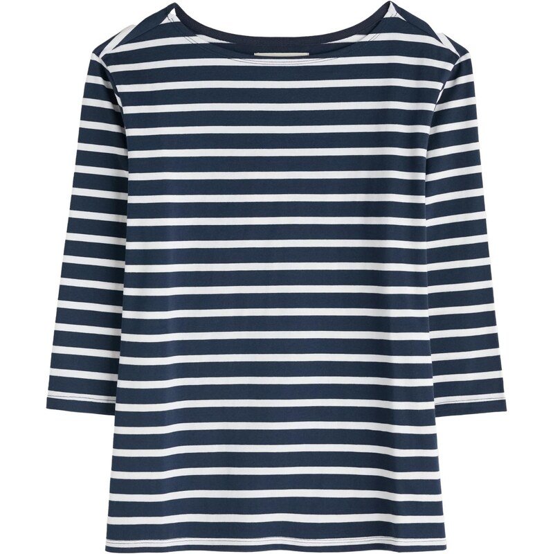 Seasalt Cornwall Tričko Sailor marine modrá / bílá 114980353