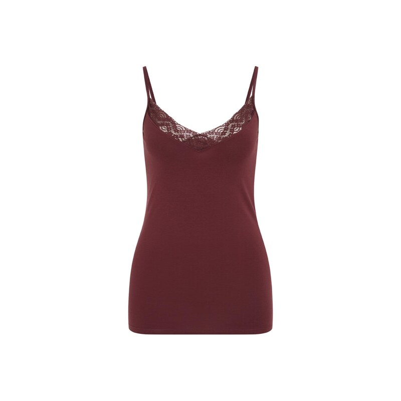 WE Fashion Top vínově červená