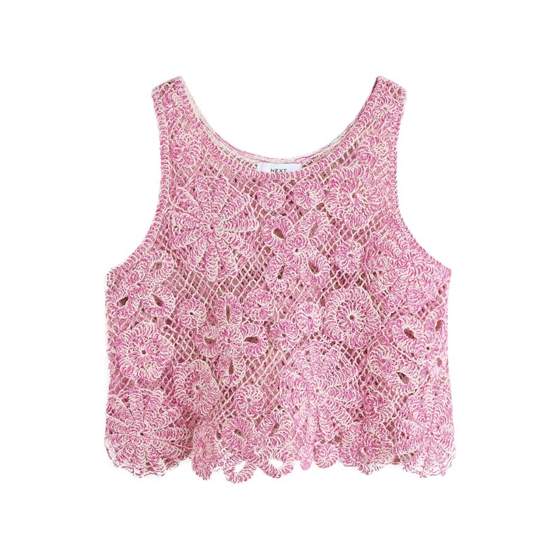 Next Kardigany krémová / pink 114980405