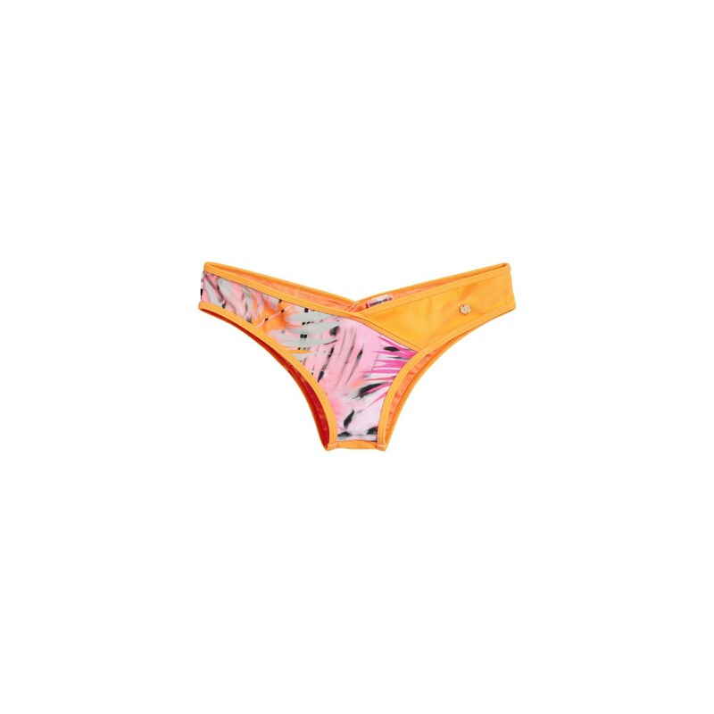 Desigual Spodní díl plavek mátová / oranžová / pink / černá