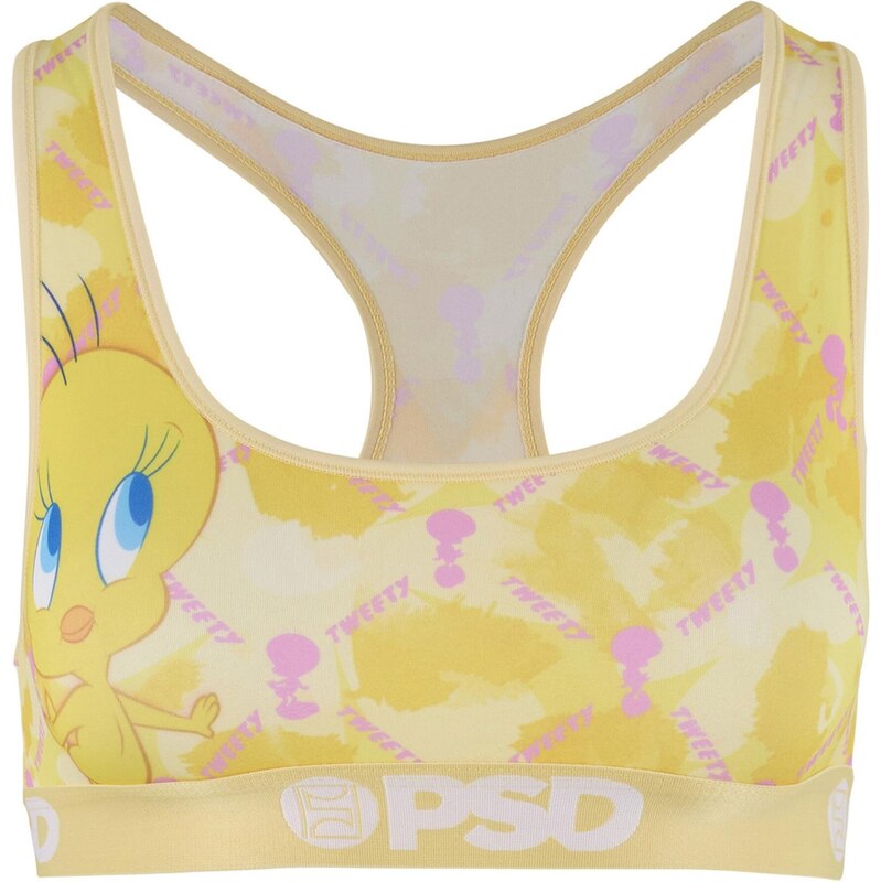 PSD Sportovní podprsenka Tweety Lux žlutá / světle žlutá /