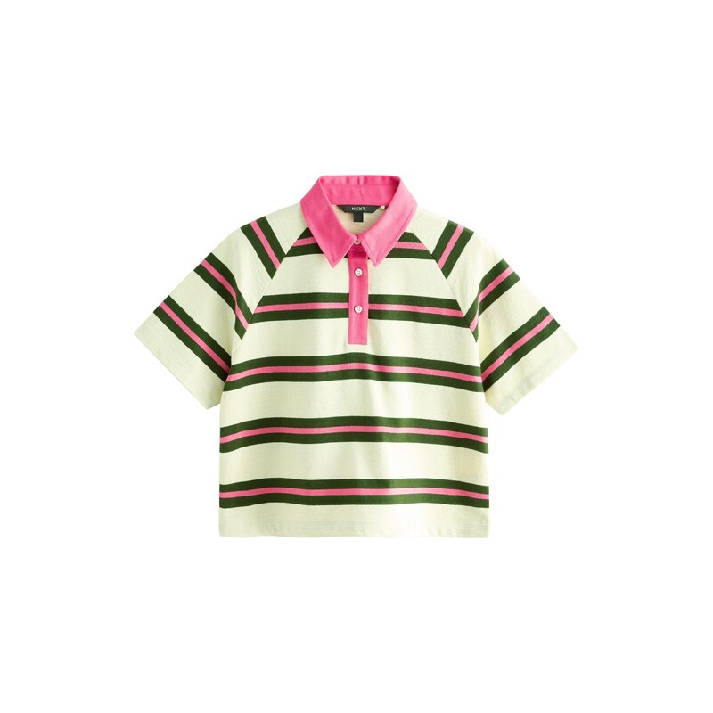 Next Tričko jedle / světle zelená / pink 114980668