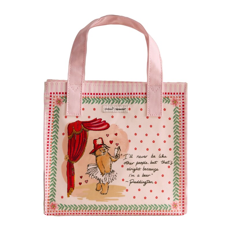 Cath Kidston Nákupní taška mátová / růžová / krvavě červená 114980687