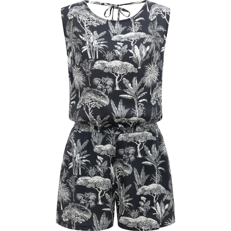 Ragwear Overal 'Zella' antracitová / bílá