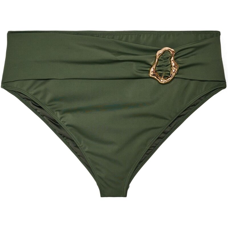 Swim by Zizzi Spodní díl plavek Bliss olivová 114980794